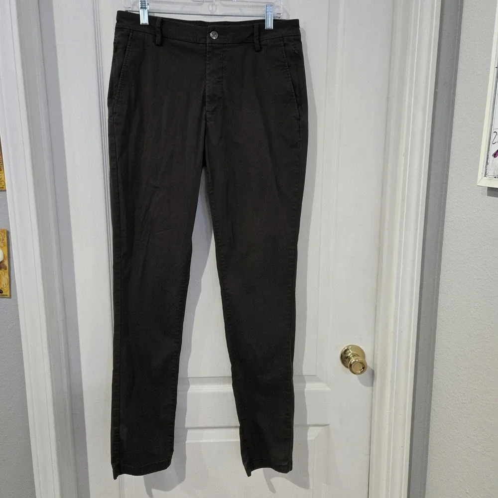Birddogs‎ Boomstick Pants Mens 32x34 Charcoal Grey Good Built-in Liner Chino